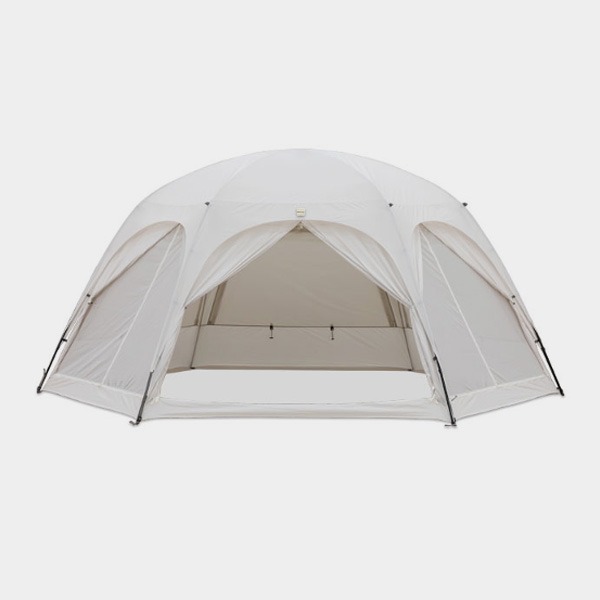 코베아 에버닌 메리 베이지 돔 쉘터 텐트 4인용 감성 캠핑