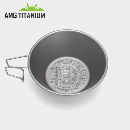 AMG 티타늄 고정 시에라컵 150ml 백패킹컵